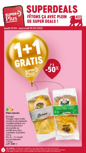 Découvrez et profitez de nos promotions de la semaine.